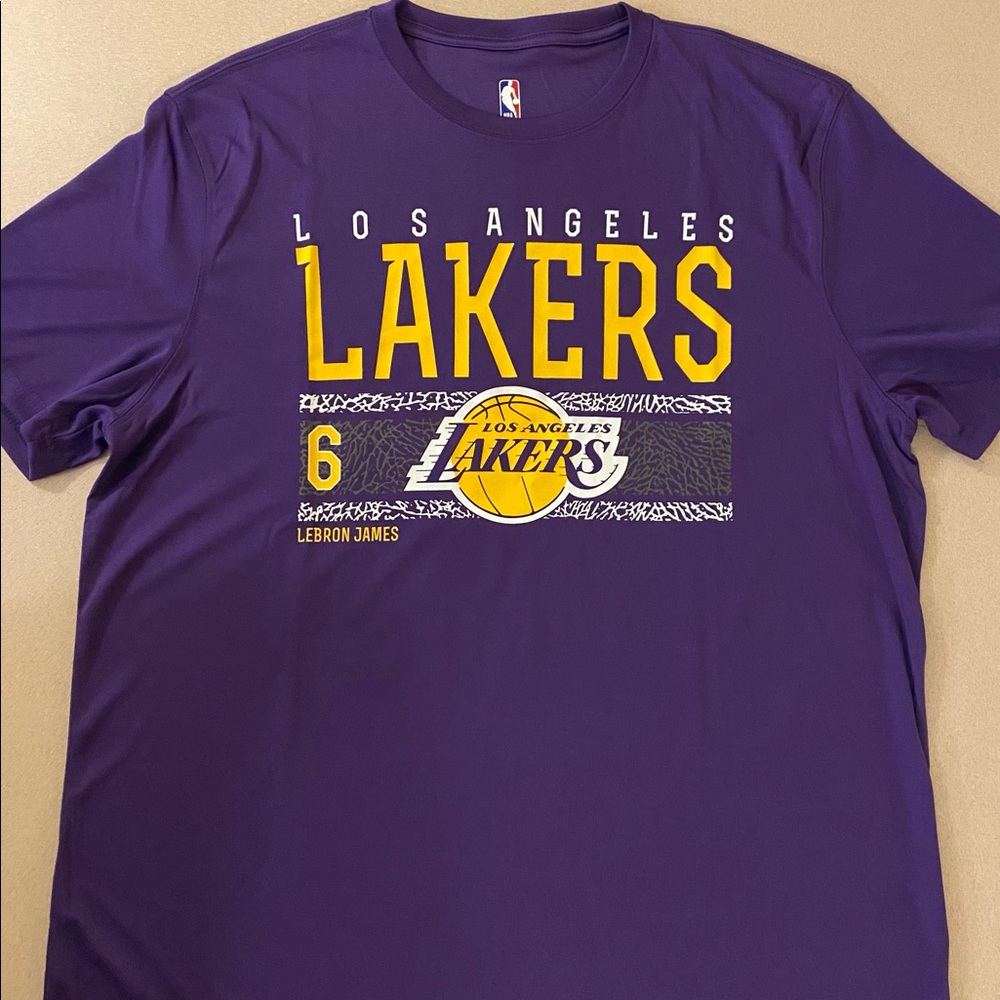 Lebron James L.A. Lakers mesh T-Shirt